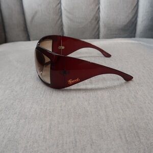 Gucci Deep Red Sunglasses